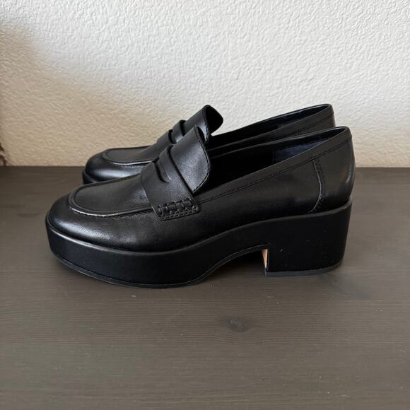 Dolce Vita | NWOB Leather Platform Loafers size 7.5 - Picture 6 of 10
